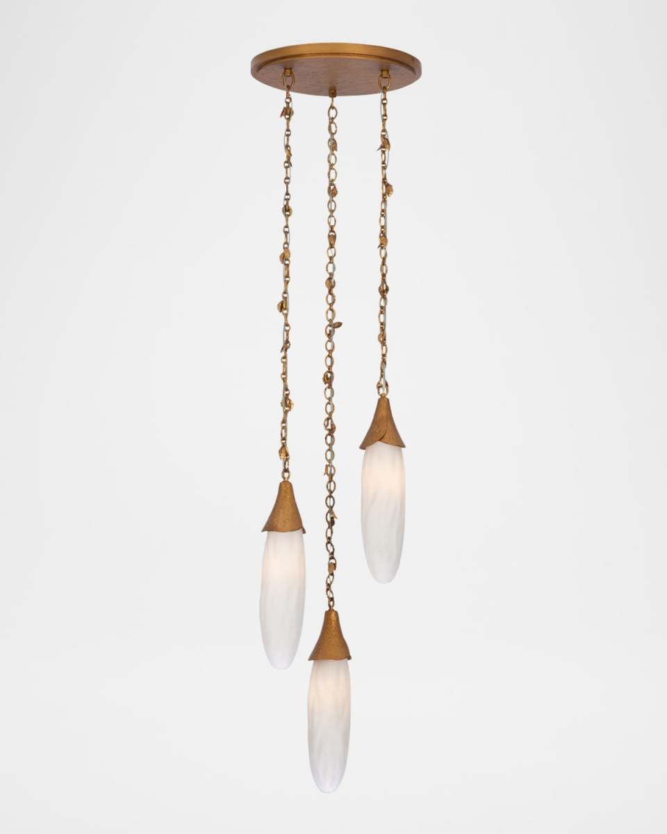 Bougainvillea 3-Light Drop Chandelier